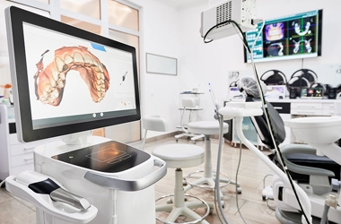 CBCT Scan Results Showing Scan Of A Dental Arch